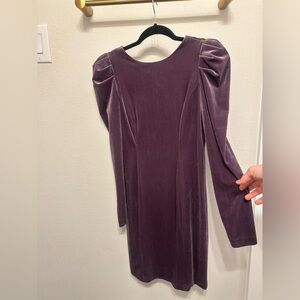 Vince Camuto Purple Midi Dress